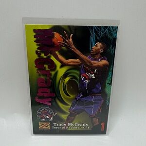 Tracy McGrady 1997-98 Skybox Z-Force Rookie #172 Toronto Raptors